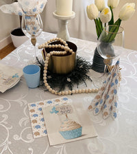 Baby Shower Napkins Paper Disposable Decorative Decoupage It's a Boy 13 in - image 5