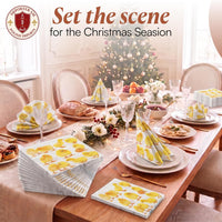 Easter Napkins Paper Disposable Decorative Decoupage Yellow Chicks 13 in - image 5