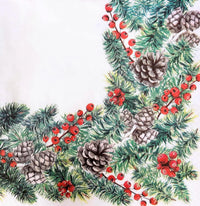 Christmas Napkins Paper Disposable Decorative Decoupage Winter 13 in