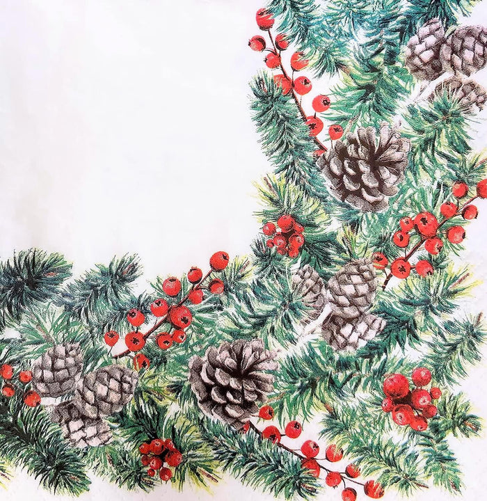 Christmas Napkins Paper Disposable Decorative Decoupage Winter 13 in