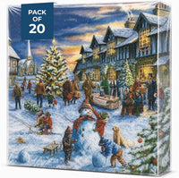 Christmas Napkins Paper Disposable Decorative Decoupage Market 13 in