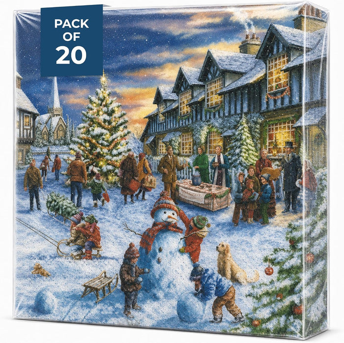 Christmas Napkins Paper Disposable Decorative Decoupage Market 13 in