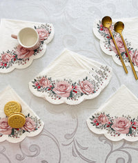 Easter Napkins Paper Disposable Decorative Decoupage Floral Gorgeous Roses - image 2