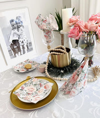 Easter Napkins Paper Disposable Decorative Decoupage Gorgeous Roses 13 in - image 5