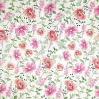 Floral Napkins Paper Disposable Decorative Decoupage Field Flowers Poppies - image 2