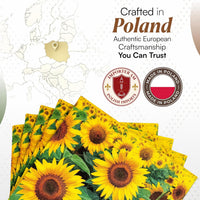 Field of Sunflowers Designer Paper Napkins Fun Napkins for Kids Lunch 13 in - image 7