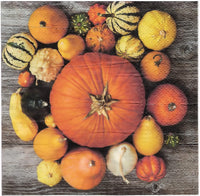 Halloween Napkins Paper Disposable Decorative Decoupage Fall Pumpkin 13 in