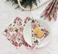 Easter Napkins Paper Disposable Decorative Decoupage Roses Glory Cream - image 6