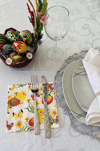 Easter Napkins Paper Disposable Decorative Decoupage Chicklets 13 in - image 3