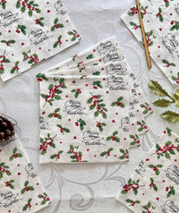 Christmas Napkins Paper Disposable Decorative Decoupage Merry Christmas - image 2
