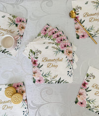 AM Décor - 20 Count Soft 3-Ply Tissue Decoupage Luncheon Paper Napkins -13" x 13" (Unfolde - image 2