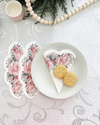 Easter Napkins Paper Disposable Decorative Decoupage Floral Gorgeous Roses - image 8