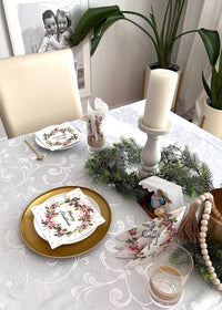 Christmas Napkins Paper Disposable Decorative Decoupage Berries Ring Merry - image 5
