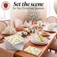 Easter Napkins Paper Disposable Decorative Decoupage Clucking Chickens - image 5