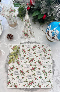 Christmas Napkins Paper Disposable Decorative Decoupage Merry Christmas - image 3