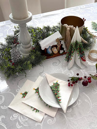 Christmas Napkins Paper Disposable Decorative Decoupage Tree 13 in - image 6