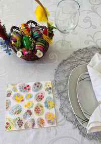 AM Décor Easter Dinner Napkins 20 Count Soft 3-Ply Tissue Servilities,13" x 13" (Unfolded) - image 2
