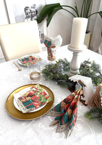 Christmas Napkins Paper Disposable Decorative Decoupage Presents 13 in - image 3