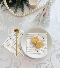 Valentine Napkins Paper Disposable Decorative Decoupage Love Handwriting - image 3