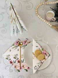 AM Décor - 20 Count Soft 3-Ply Tissue Decoupage Luncheon Paper Napkins -13" x 13" (Unfolde - image 4