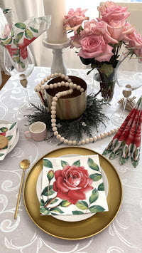 Easter Napkins Paper Disposable Decorative Decoupage Special Rose 13 in - image 4