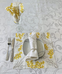Easter Napkins Paper Disposable Decorative Decoupage Catkins and Forsythia - image 5