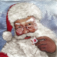 Christmas Napkins Paper Disposable Decorative Decoupage Santa 13 in