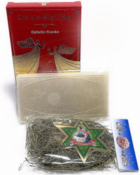 Oplatek Traditional Polish Christmas Oplatki Wafers 4 Large Gift Set Red - image 2