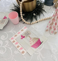 Baby Shower Napkins Paper Disposable Decorative Decoupage It's a Girl 13 in - image 4