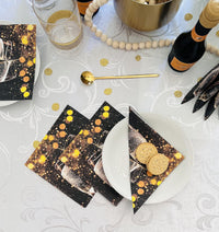 Christmas Napkins Paper Disposable Decorative Decoupage Sparks 13 in - image 4