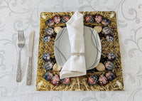 Easter Napkins Paper Disposable Decorative Decoupage Eggs on Straw 13 in - image 6