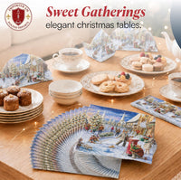 Christmas Napkins Paper Disposable Decorative Decoupage Postmail 13 in - image 8