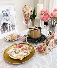 Easter Napkins Paper Disposable Decorative Decoupage Floral Rosalia 13 in - image 5