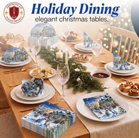 Christmas Napkins Paper Disposable Decorative Decoupage Market 13 in - image 6