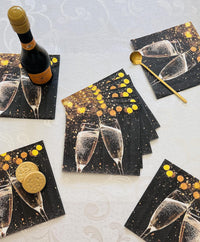 Christmas Napkins Paper Disposable Decorative Decoupage Sparks 13 in - image 2