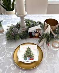 Christmas Napkins Paper Disposable Decorative Decoupage Tree 13 in - image 5