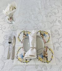 Easter Napkins Paper Disposable Decorative Decoupage Rabbit With Catkins - image 5