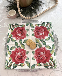 Easter Napkins Paper Disposable Decorative Decoupage Special Rose 13 in - image 3