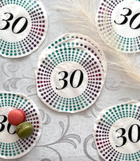 Birthday Napkins Paper Disposable Decorative Decoupage 30th Birthday - image 2